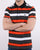 Lacoste Striped Polo Shirt Black/white