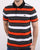 Lacoste Striped Polo Shirt Black/white