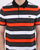 Lacoste Striped Polo Shirt Black/white