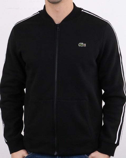 Lacoste Track Top Black/White