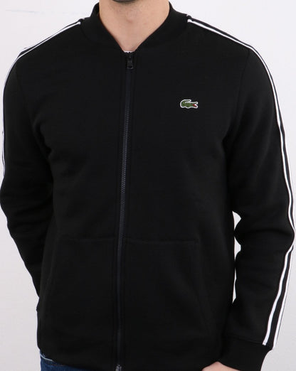 Lacoste Track Top Black/White
