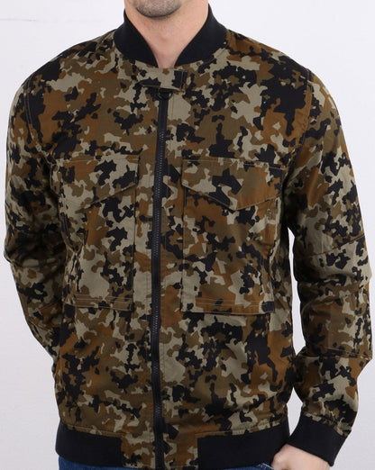Barbour International Hex Camo Jacket