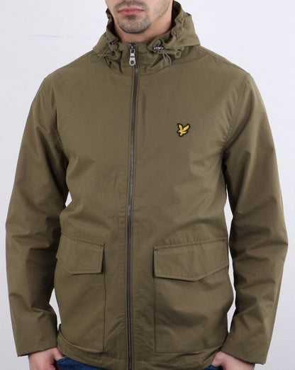 Lyle And Scott Double Pocket Jacket Khaki