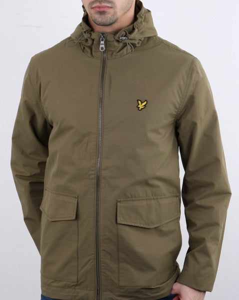 Lyle And Scott Double Pocket Jacket Khaki
