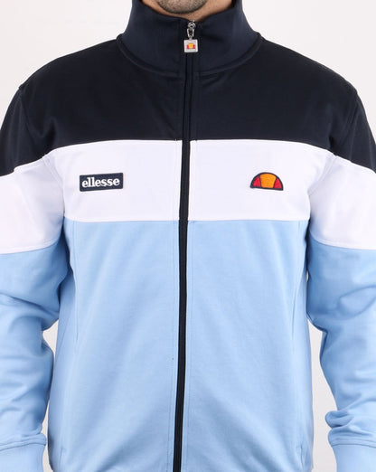 Ellesse Caprini Track Top Light Blue/white/navy
