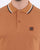Trojan Tipped Pique Polo Shirt Tan