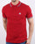 Trojan Classic Tipped Polo Shirt Red