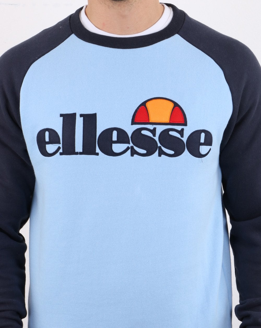 Ellesse 90s Raglan Sweat Sky/Navy