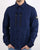 Weekend Offender Zip Pocket Overshirt Navy