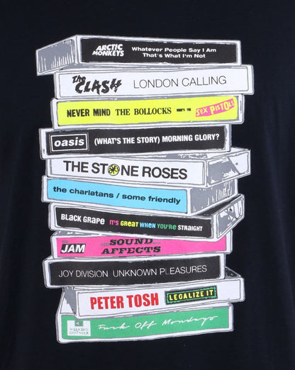 Weekend Offender Cassettes T-shirt Navy
