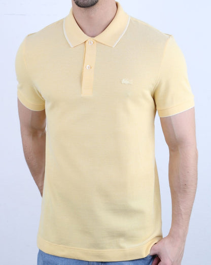 Lacoste Tonal Polo Shirt Yellow