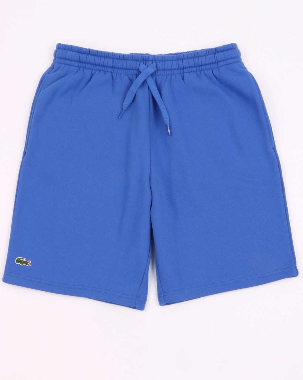 Lacoste Rear Pocket Fleece Shorts Blue