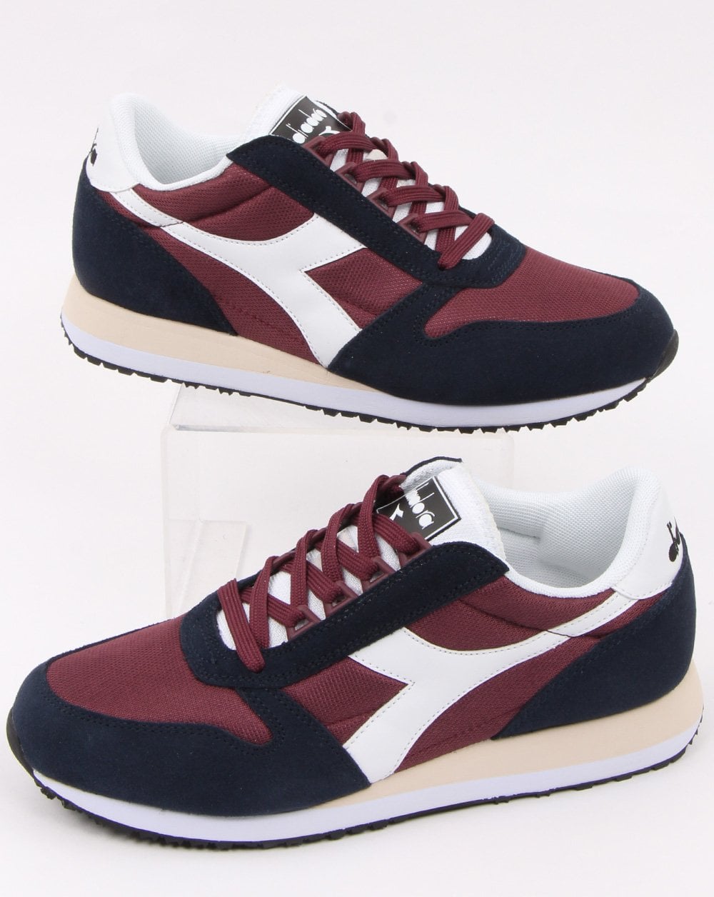Diadora Caiman Trainer Burgundy