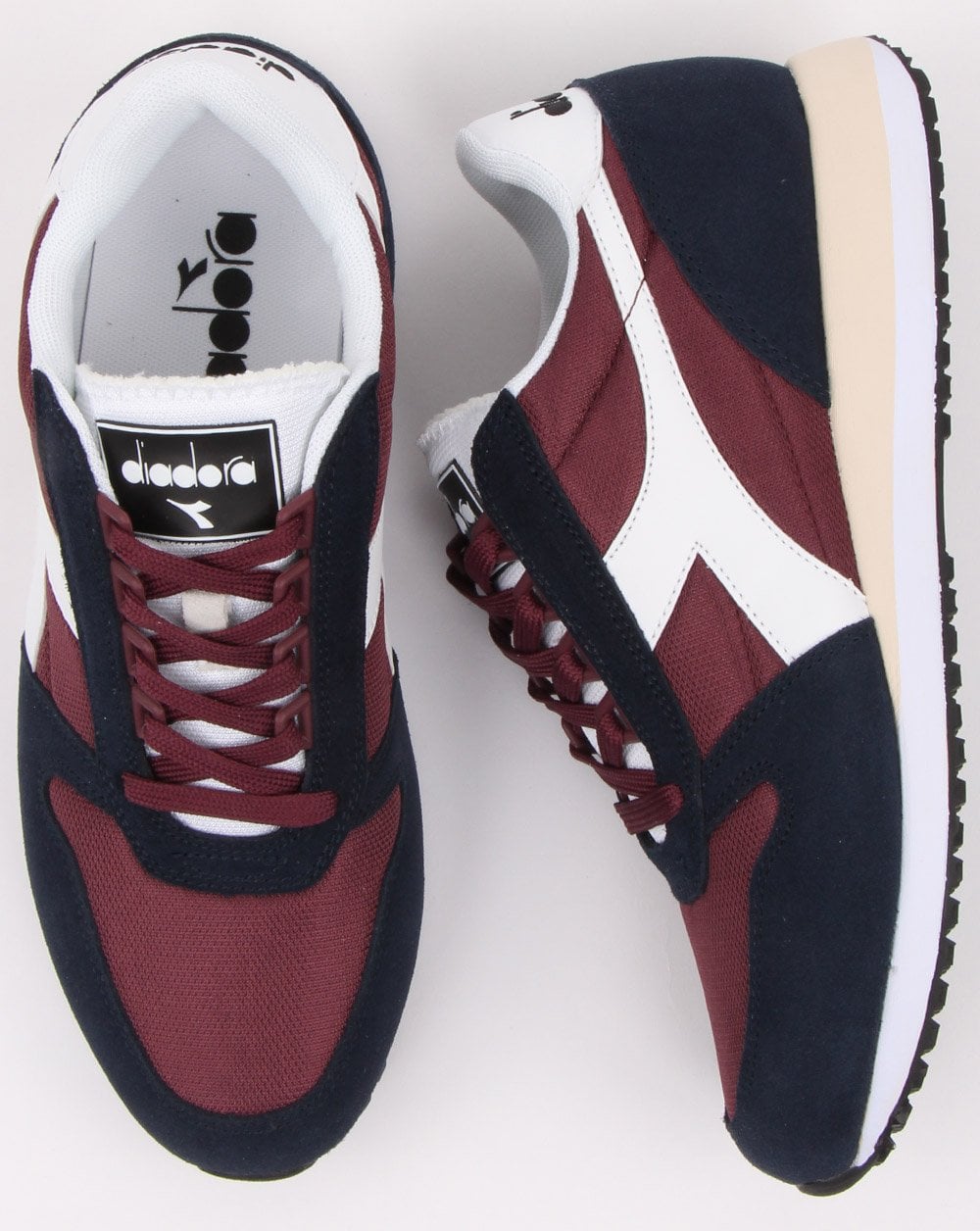 Diadora Caiman Trainer Burgundy