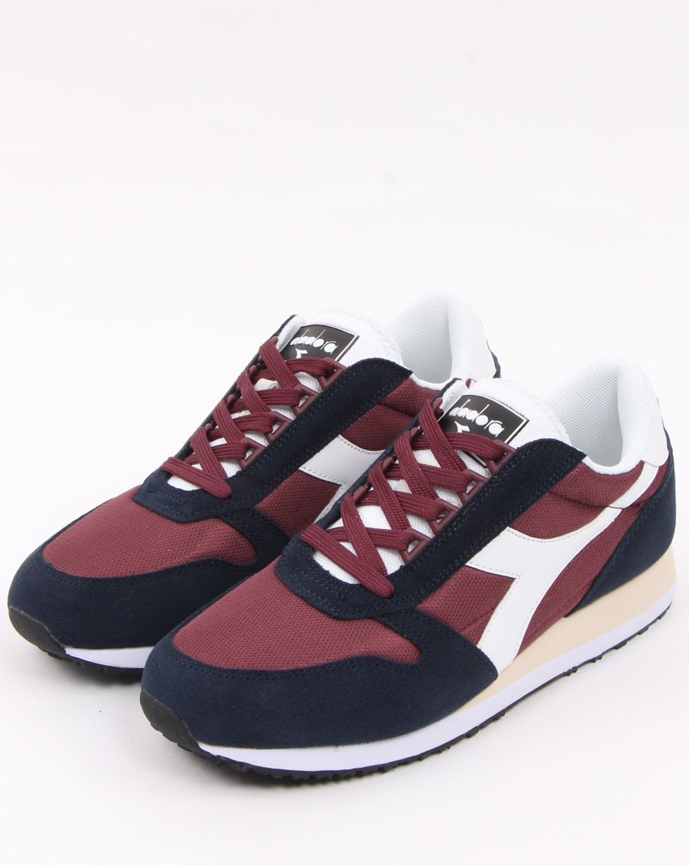 Diadora Caiman Trainer Burgundy