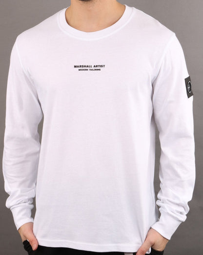 Marshall Artist Siren Long Sleeve T-shirt White
