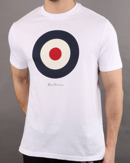 Ben Sherman Target T-shirt White
