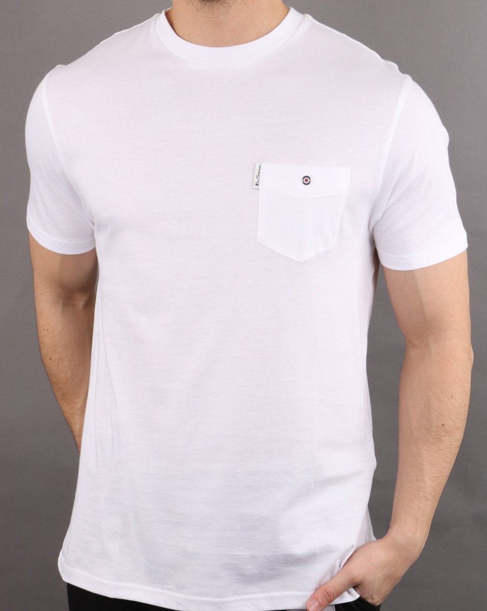 Ben Sherman Pocket T-shirt White