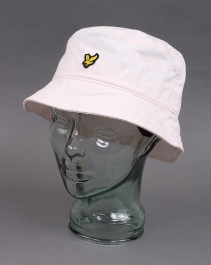Lyle And Scott Cotton Twill Bucket Hat Pastel Pink