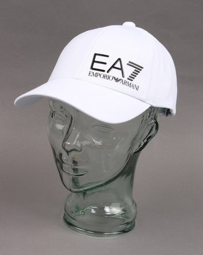 Emporio Armani EA7 Baseball Cap White