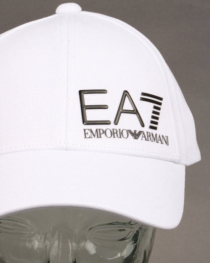 Emporio Armani EA7 Baseball Cap White