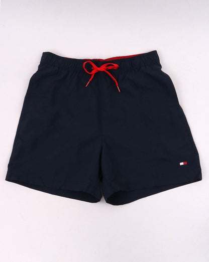 Tommy Hilfiger Drawstring Swim Shorts Navy