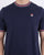Fila Vintage Retro Ringer T Shirt Navy