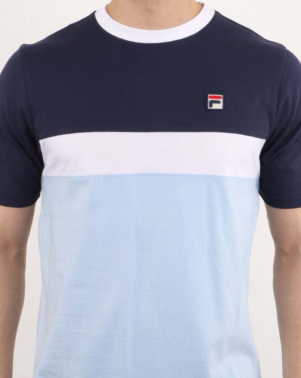 Fila Vintage Colours T-shirt Sky/Navy/White