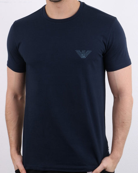 Emporio Armani Organic Cotton T-shirt Navy