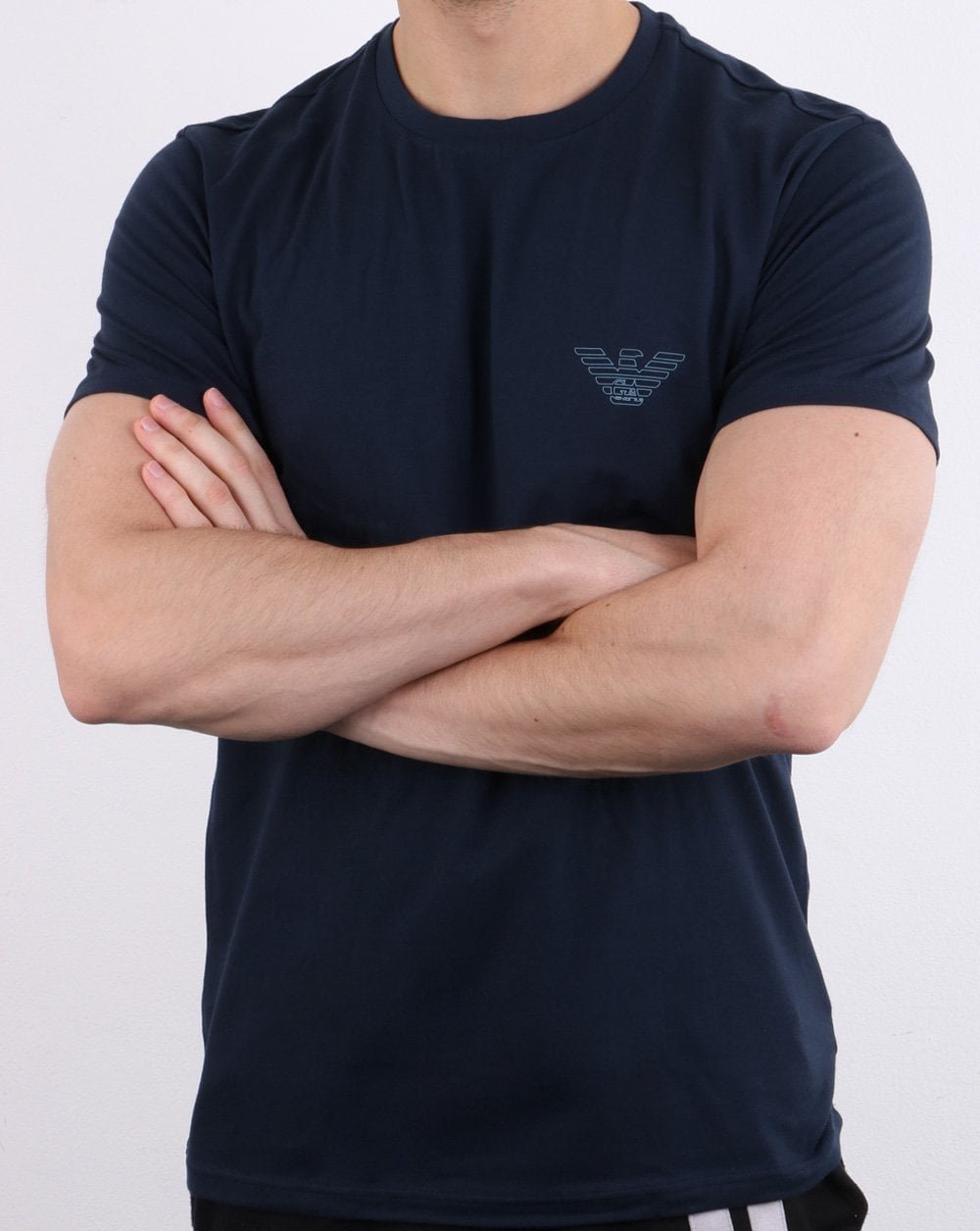 Emporio Armani Organic Cotton T-shirt Navy