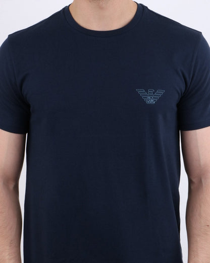 Emporio Armani Organic Cotton T-shirt Navy
