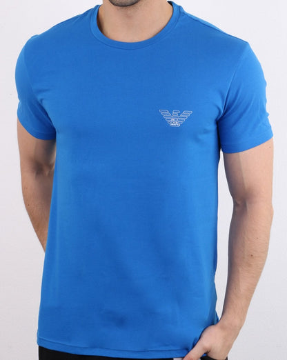 Emporio Armani Organic Cotton T-shirt Royal Blue