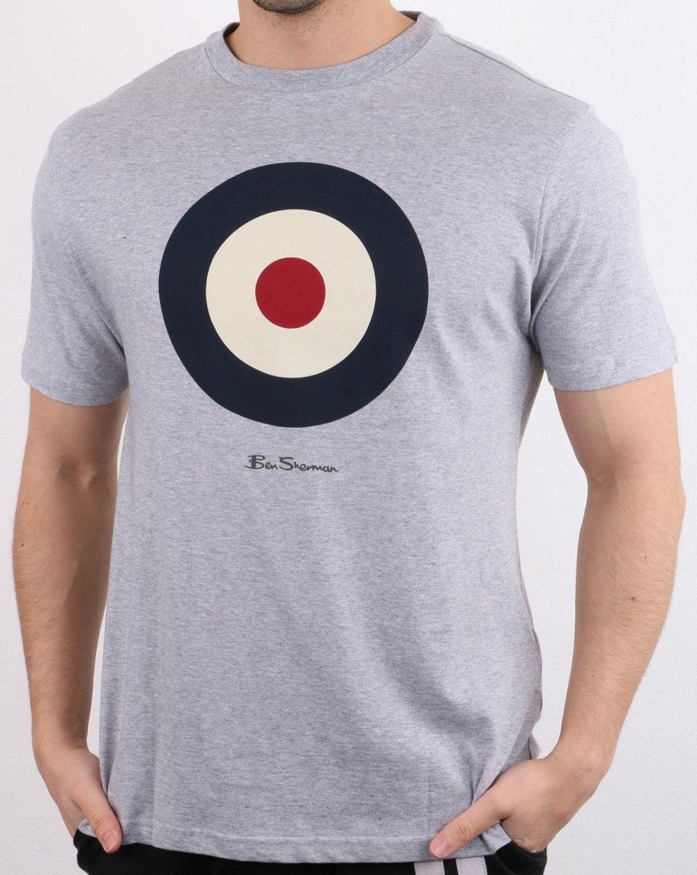 Ben Sherman Target T-shirt Grey