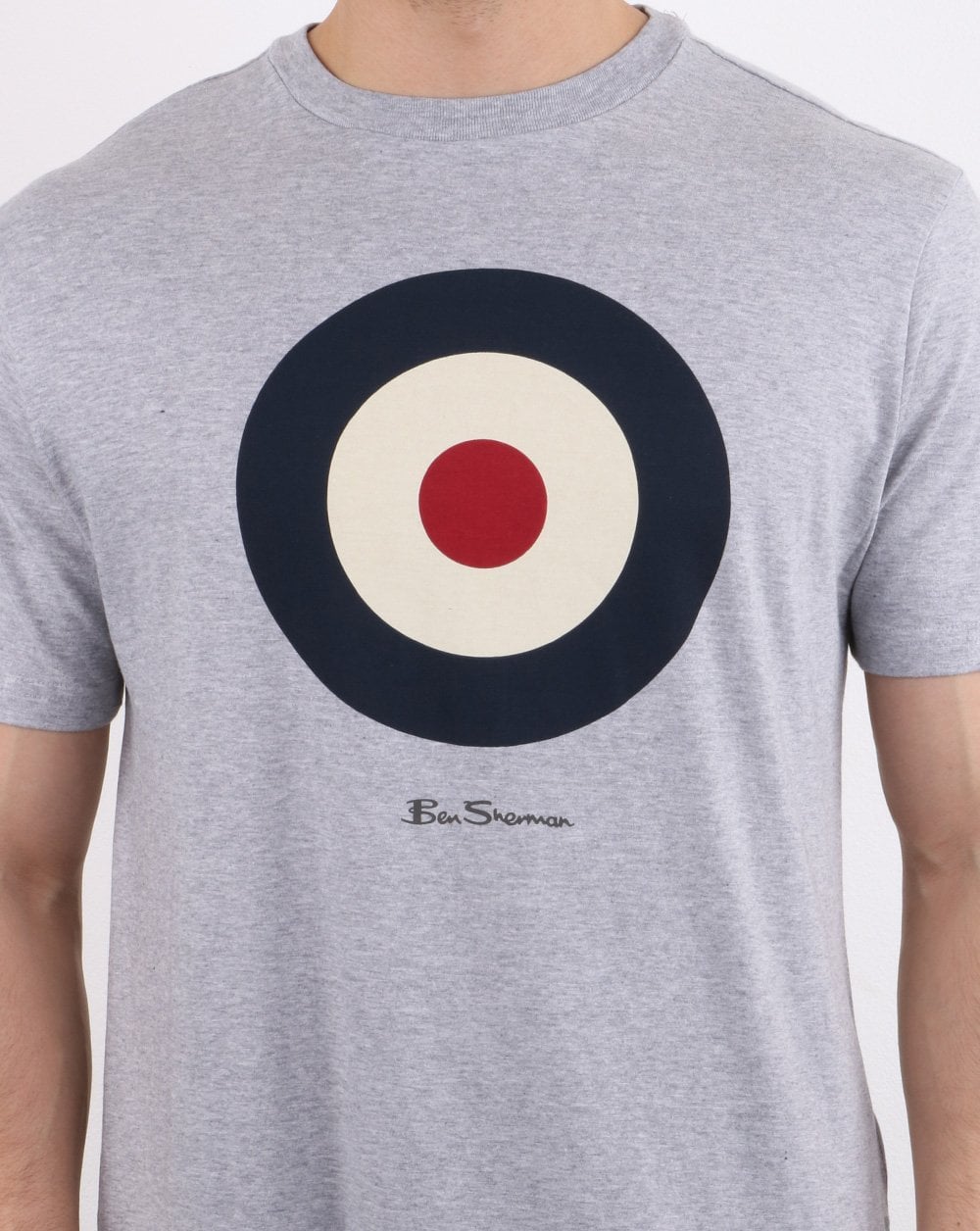 Ben Sherman Target T-shirt Grey