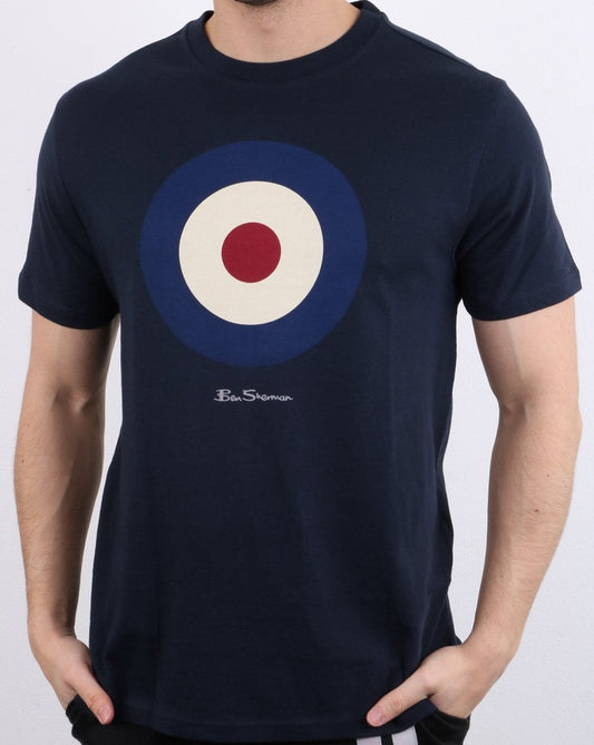 Ben Sherman Target T-shirt Navy