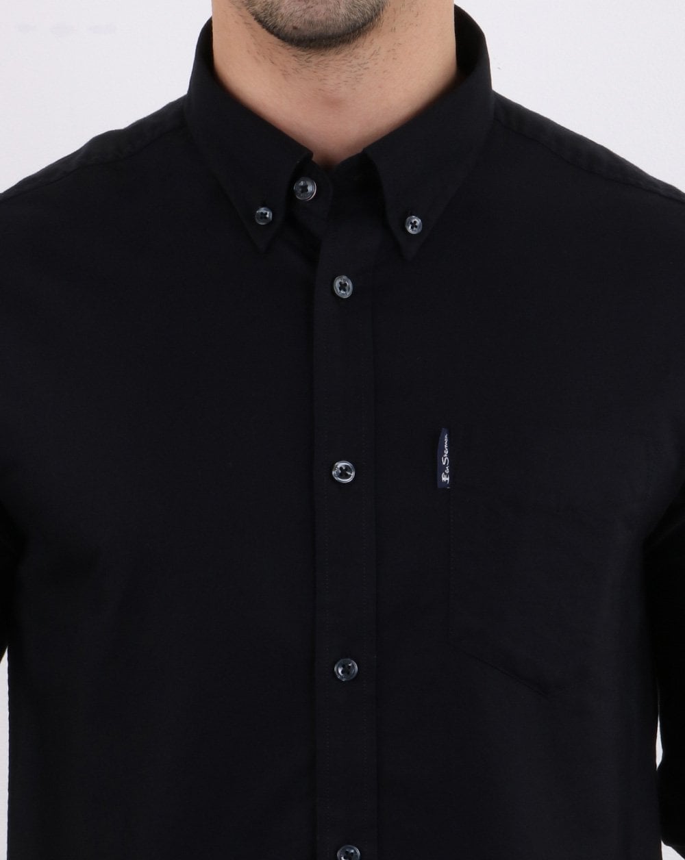 Ben Sherman Oxford Shirt Black