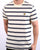 Lyle And Scott Wide Double Stripe T-shirt Buttercream