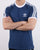 Adidas Originals 3 Stripes T Shirt Deep Blue