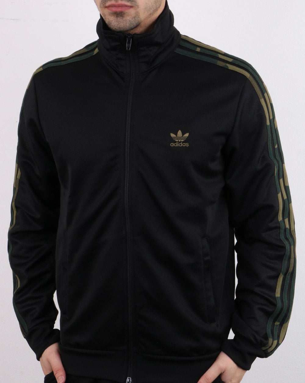 Adidas Originals Camo Track Top Black