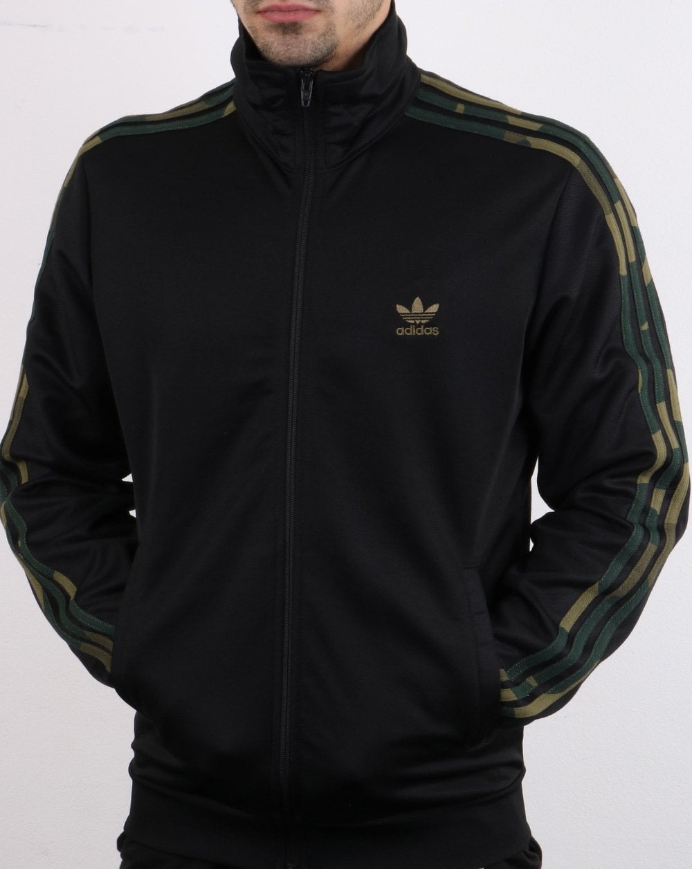 Adidas Originals Camo Track Top Black