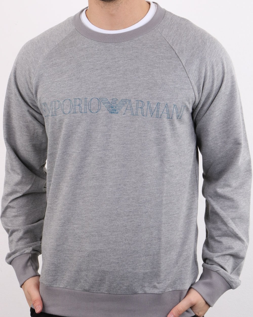 Emporio Armani EA7 Sweatshirt Grey Melange