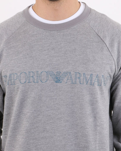 Emporio Armani EA7 Sweatshirt Grey Melange