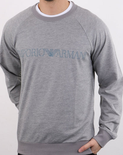 Emporio Armani EA7 Sweatshirt Grey Melange