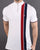 Pretty Green Retro Qtr Zip Top White