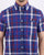 Trojan Madras Check Shirt Blue