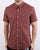 Ben Sherman Short Sleeve Check Shirt Red