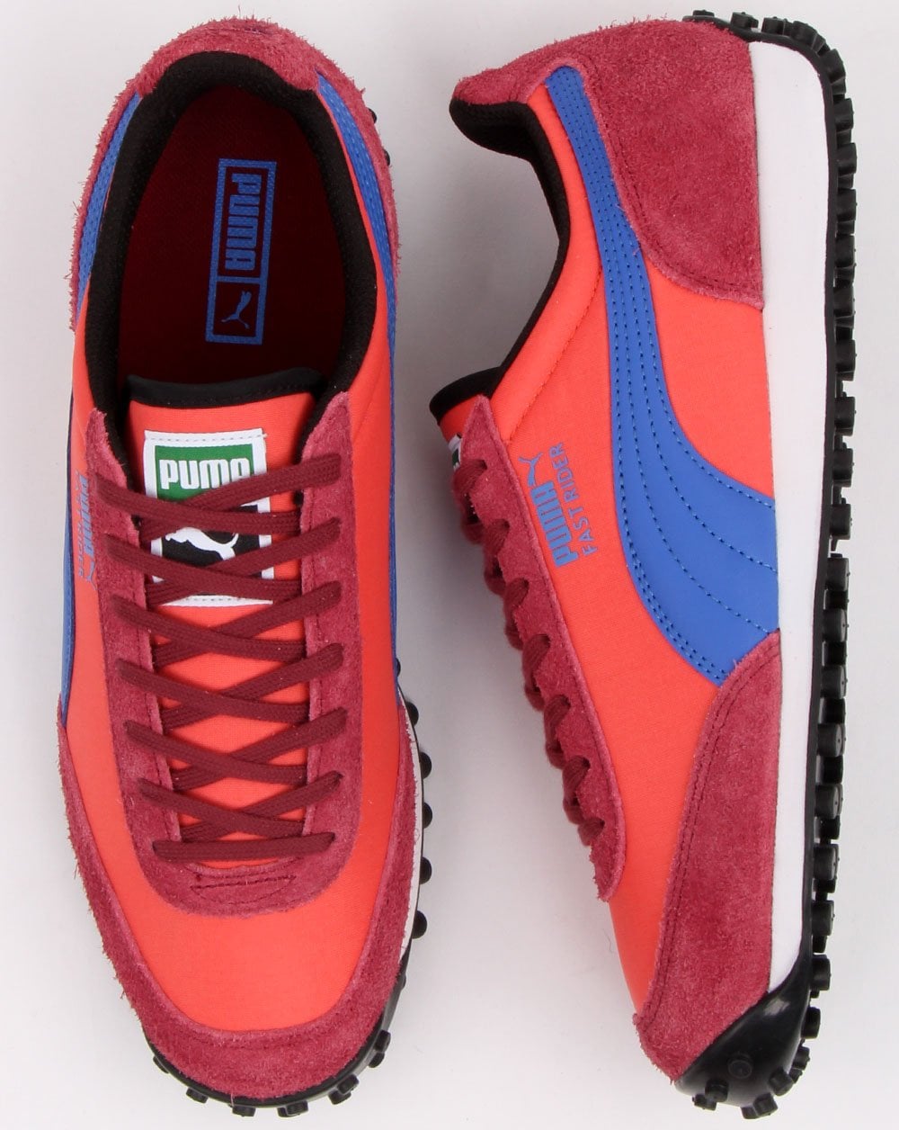Puma Fast Rider Fury Trainer Coral/Blue