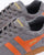 Gola Harrier Suede Trainer Grey/Orange