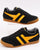 Gola Harrier Suede Trainer Black/Yellow