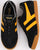Gola Harrier Suede Trainer Black/Yellow